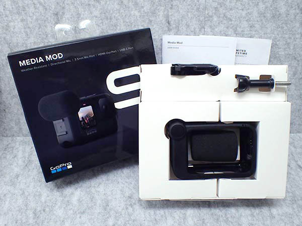 中古 良品】純正 GoPro Media Mod メディアモジュラー for HERO9/10 