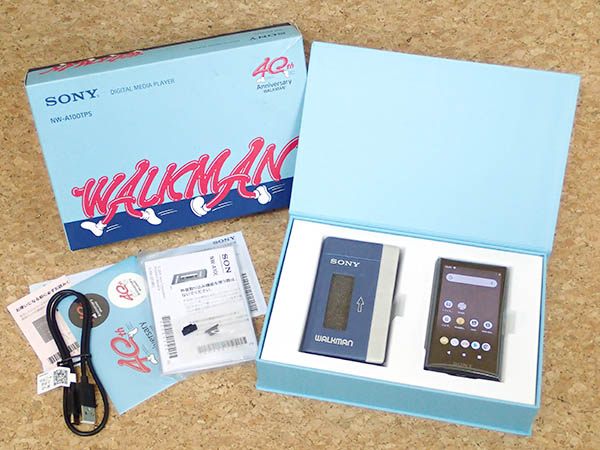 中古 美品】SONY WALKMAN ウォークマン 40周年記念モデル A100シリーズ