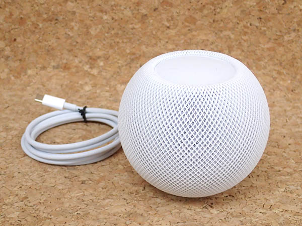 中古 美品】Apple HomePod mini MY5H2J/A ホワイト Bluetooth スマート 