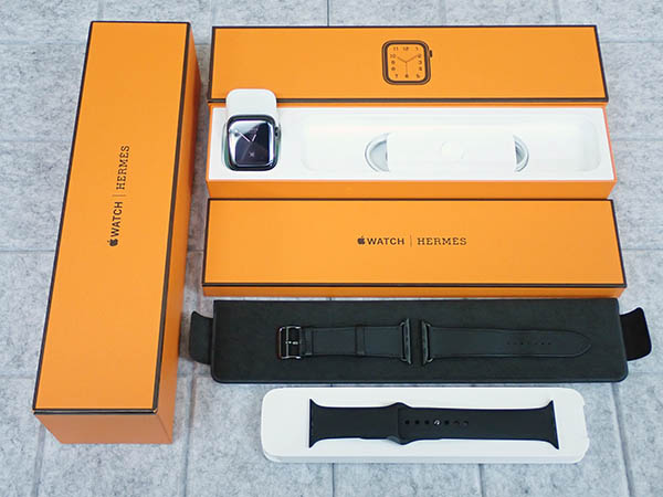 中古 美品】Apple Watch Hermes Series6 Cellular 44mm スペースグレイ
