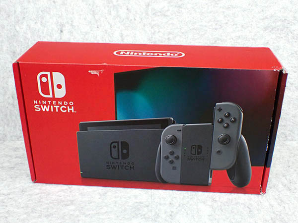 【新品 未使用】新型 任天堂 Nintendo Switch HAD-S-KAAAA Joy-Con グレー 本体 JAN