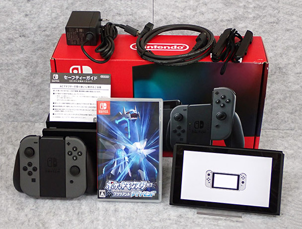 中古 良品】新型 Nintendo Switch HAD-S-KAAAA Joy-Con グレー 任天堂 ...