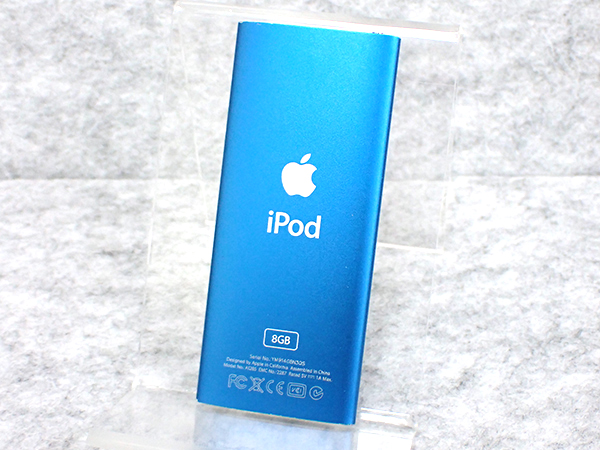 Apple iPod nano A1285 8GB ブルー - ポータブルプレーヤー