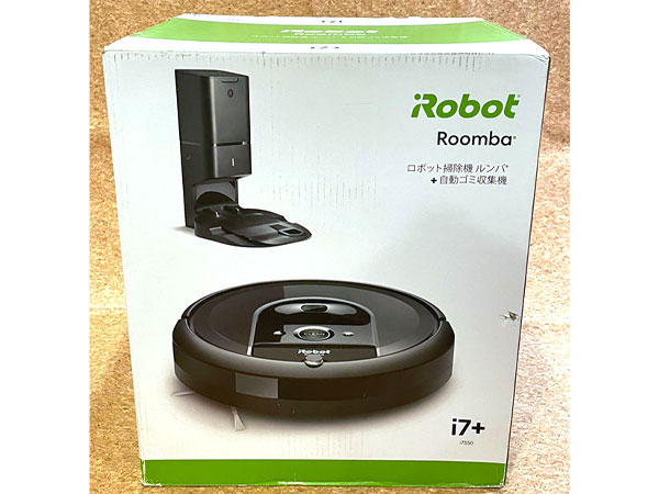 未使用品【新品未開封】iRobot ルンバ i7+ ロボット掃除機 自動ゴミ収集機能