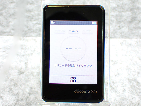 中古】docomo Wi-Fi STATION L-02F ブラック モバイルルーター LGエレクトニクス 制限〇 一括購入 /  iPhone・スマホの中古販売 大阪梅田・本町｜ウルモバイル