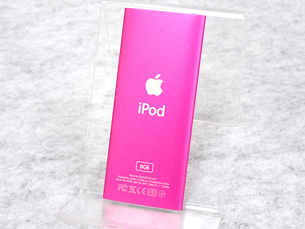 中古 良品】Apple iPod nano 第4世代 8GB ピンク MB735J/A A1285 本体 デジタルオーディオプレーヤー /  iPhone・スマホの中古販売 大阪梅田・本町｜ウルモバイル