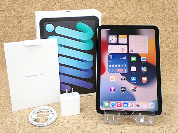 中古 極美品】iPad mini 6 第6世代 8.3インチ Wi-Fi 256GB 2021年秋モデル スペースグレイ MK7T3J/A 本体  付属完品 JAN:4549995251579 / iPhone・スマホの中古販売 大阪梅田・本町｜ウルモバイル