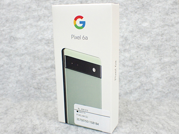 新品 未使用】SIMフリー au Google Pixel 6a セージ 6GB 128GB GB17L グーグルピクセル スマホ 本体 制限〇  JAN:0810029935074 / iPhone・スマホの中古販売 大阪梅田・本町｜ウルモバイル