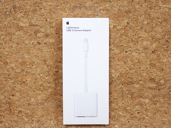 【新品 未開封】Apple 純正 Lightning - USB 3カメラアダプタ MK0W2AM/A JAN:4547597933114