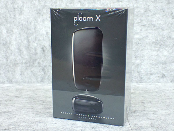 新品 未開封】Ploom X プルームエックス スターターキット スレートグレイ PX1 電子タバコ JAN:4902210519609 /  iPhone・スマホの中古販売 大阪梅田・本町｜ウルモバイル