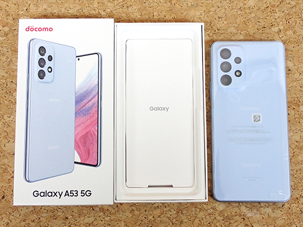 新品 未使用】SIMフリー docomo Galaxy A53 5G SC-53C オーサムブルー