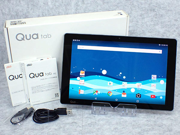 中古 良品】SIMロック解除 au Qua tab PZ LGT32 16GB ネイビー LG