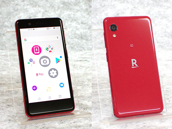 中古】楽天モバイル Rakuten Mini C330 クリムゾンレッド eSIM対応 本体 制限〇 / iPhone・スマホの中古販売  大阪梅田・本町｜ウルモバイル