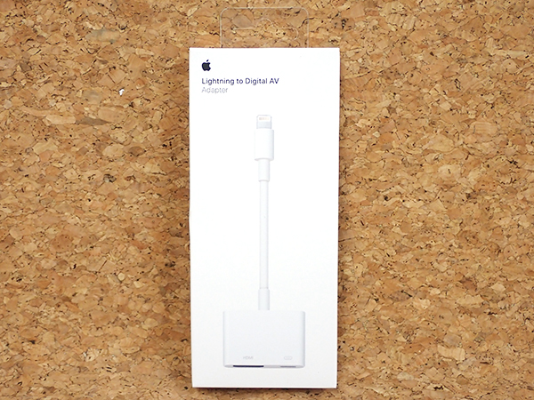 新品 未開封】Apple 純正 Lightning - Digital AVアダプタ MD826AM/A JAN:4547597916667 /  iPhone・スマホの中古販売 大阪梅田・本町｜ウルモバイル