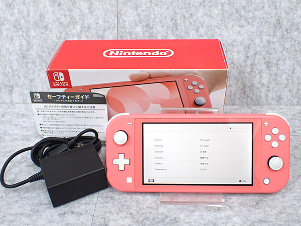 中古】Nintendo Switch Lite コーラル HDH-S-PAZAA 任天堂 ニンテンドー スイッチ ライト 本体  JAN:4902370545302 / iPhone・スマホの中古販売 大阪梅田・本町｜ウルモバイル