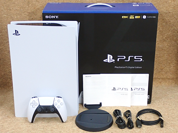 中古 極美品】PlayStation 5 デジタル・エディション CFI-1100B01 本体