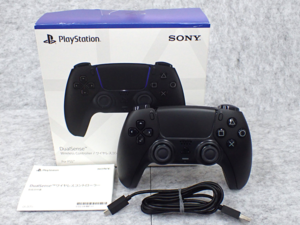 中古 良品】純正 PlayStation5 DualSense ワイヤレスコントローラー ...