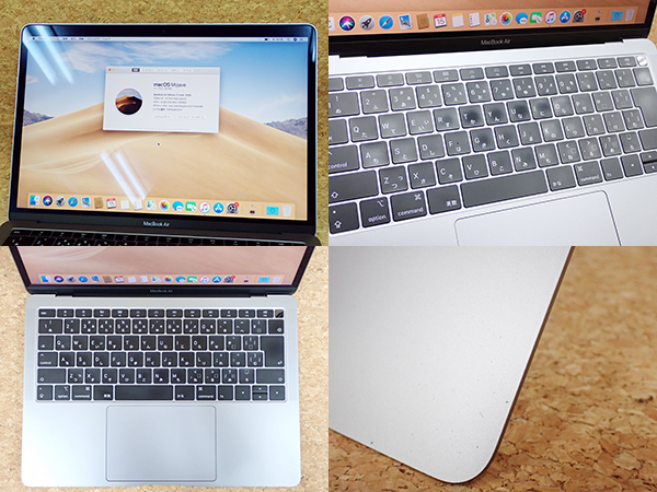 中古】MacBook Air 13.3インチ 2018年 MRE82J/A スペースグレイ [Core i5 1.6GHz/8GB/SSD:128GB]  本体 / iPhone・スマホの中古販売 大阪梅田・本町｜ウルモバイル