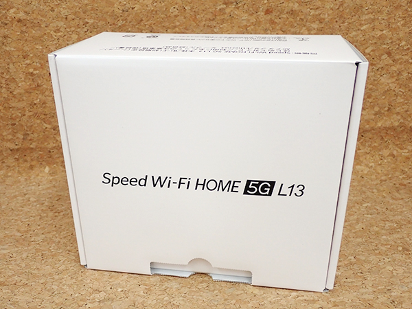 Speed Wi-Fi HOME 5G L13　未使用