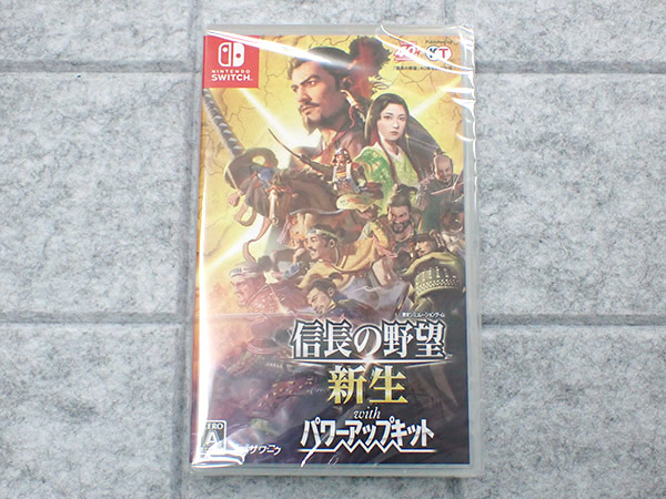 新品 未開封】Nintendo Switch 信長の野望・新生 with パワーアップキット ゲームソフト JAN:4988615183812 /  iPhone・スマホの中古販売 大阪梅田・本町｜ウルモバイル