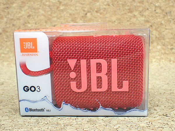 新品 未開封】JBL GO 3 レッド JBLG03RED ポータブルBluetooth