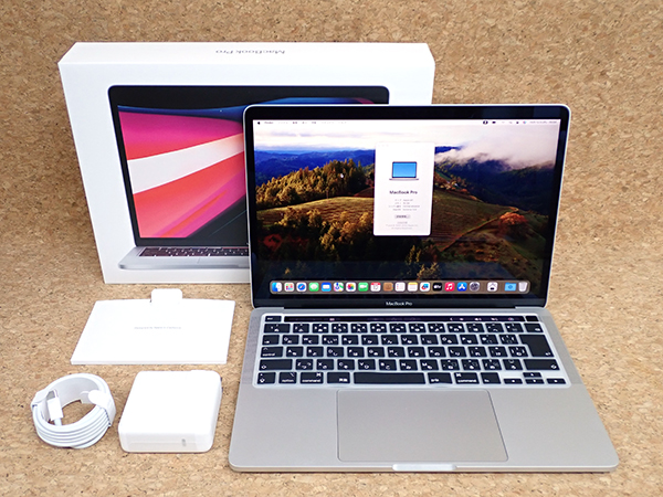 中古 美品】MacBook Pro13インチ 2020年 カスタム CTO A2338 [M1チップ 