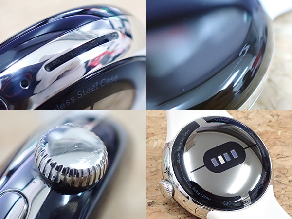 中古】国内正規品 Google Pixel Watch Polished Silver 中古】国内正規品 Google Pixel Watch Polished Silver