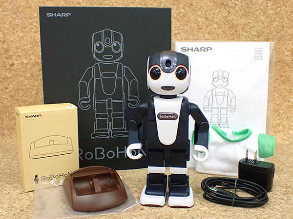 中古 良品】SHARP RoBoHoN ロボホン SR-03M-T ブラウン系 卓上ホルダー SR-DH03 付き ロボット 電話 本体  JAN:4974019973791 / iPhone・スマホの中古販売 大阪梅田・本町｜ウルモバイル