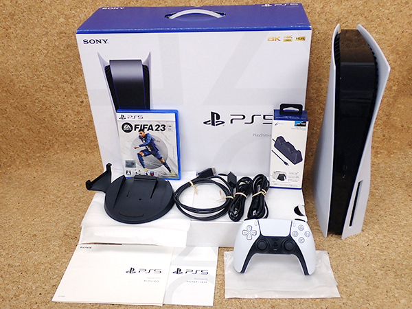 中古 良品】PlayStation 5 通常版 CFI-1200A01 ディスクドライブ搭載モデル 本体 PS5 SONY ゲームソフト、おまけ付き  JAN:4948872415552 / iPhone・スマホの中古販売 大阪梅田・本町｜ウルモバイル