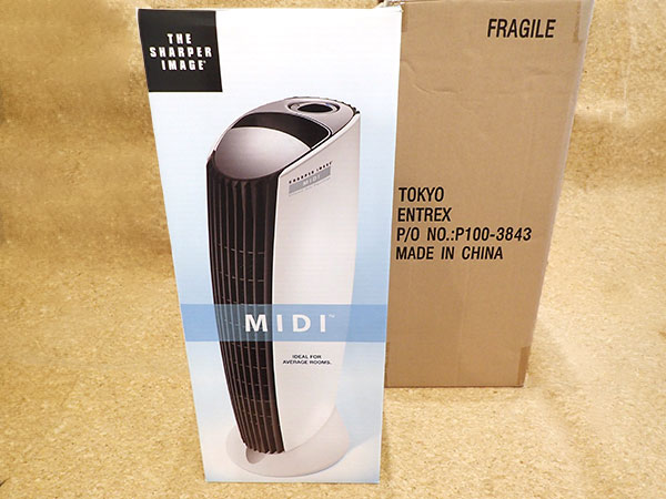 新品 未使用】空気清浄機 Ionic Breeze MIDI ピアノホワイト IU853 THE SHARPER IMAGE イオニックブリーズ 本体  JAN:4992831590804 / iPhone・スマホの中古販売 大阪梅田・本町｜ウルモバイル