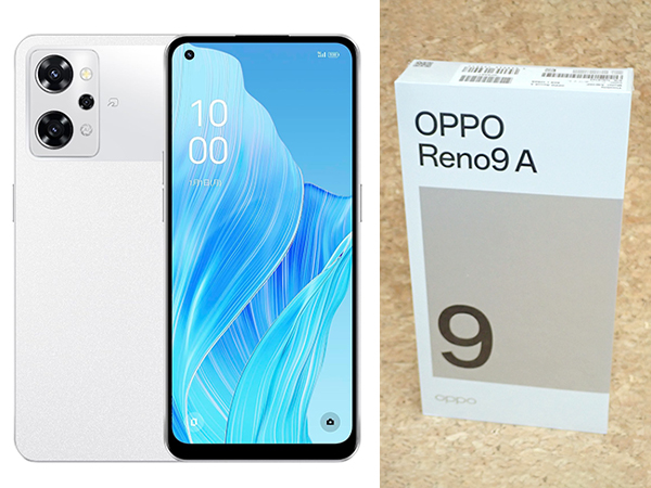 新品未開封　OPPO Reno9 A ムーンホワイト ワイモバイル　SIMフリーカラームーンホワイト